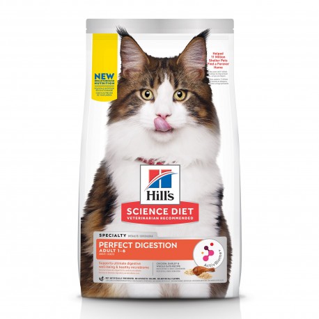 Alimento Hill's Science Diet Adulto Digestión Perfecta Para Gato 1.5kg