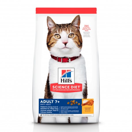 Alimento Hill's Science Diet Original Adult 7+ Para Gato 1.8kg