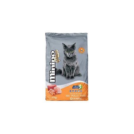 Alimento Minino Plus Para Gato 10kg