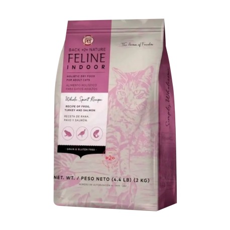 Alimento Back2Nature Feline Adulto Indoor 2kg