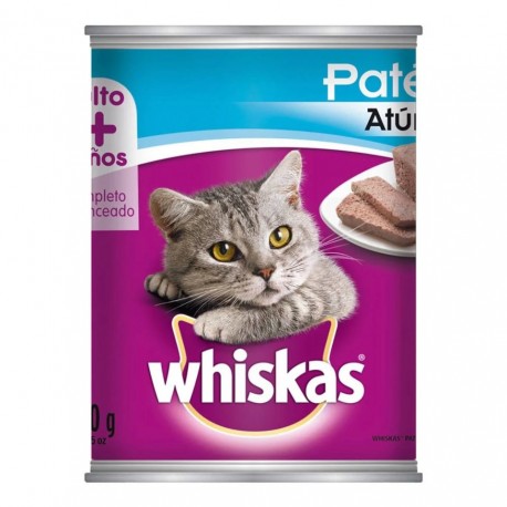 Alimento Whiskas Atun Para Gato Lata 350g