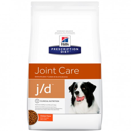 Alimento Hill's Prescription Diet j/d Cuidado Articulaciones Para Perro 12.5kg