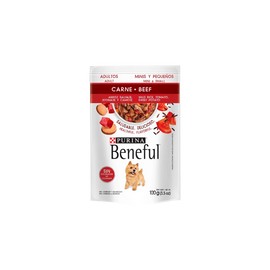 Alimento Beneful Adultos Carne y Arroz 100g