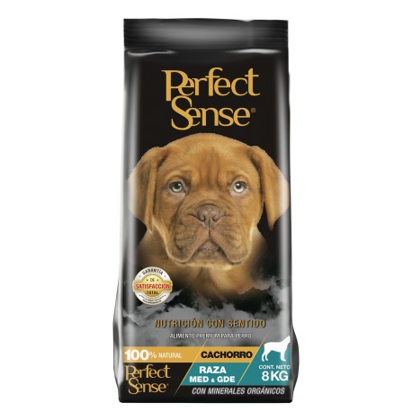 Alimento Perfect Sense Cachorro Raza Mediana y Grande 8kg