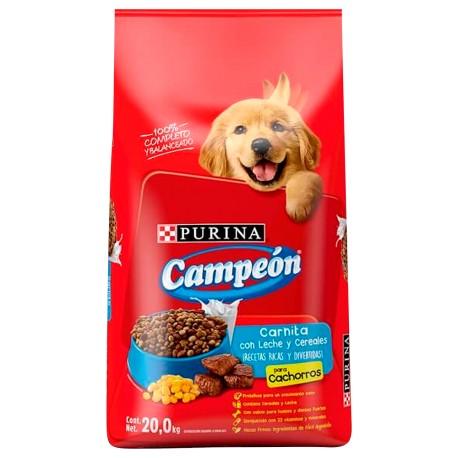 Alimento Campeón Cachorro Para Perro 20kg