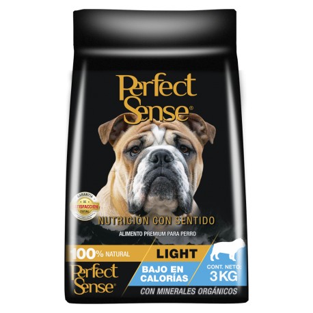 Alimento Perfect Sense Adulto Light 3kg