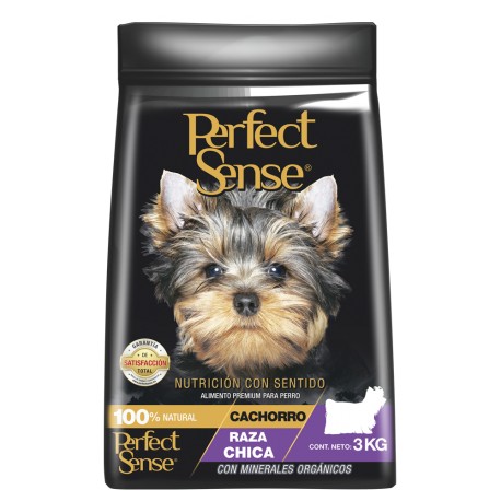 Alimento Perfect Sense Cachorro Raza Pequeña 3kg