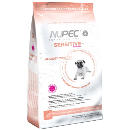 Alimento Nupec Sensitive Razas Pequeñas 2kg