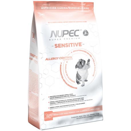 Alimento Nupec Sensitive Razas Medianas y Grandes 2kg