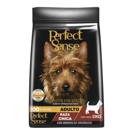 Alimento Perfect Sense Adulto Raza Pequeña 3kg