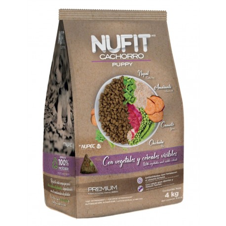 Alimento Nufit Premium Cachorro 4kg