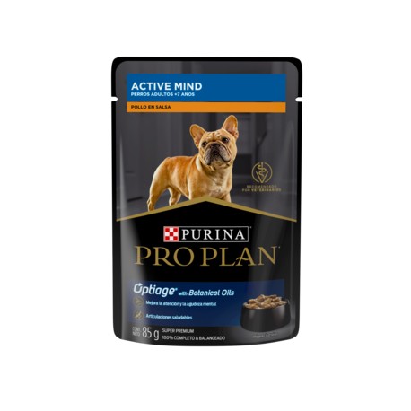 Sobre Pro Plan Active Mind Pollo en Salsa 85g