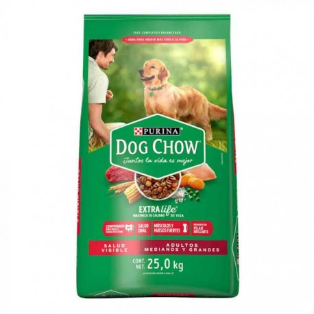 Alimento Dog Chow Para Perro Adulto Razas Medianas y Grandes