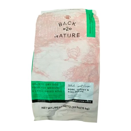 Alimento Back2Nature Adulto Raza Mediana y Grande 15kg