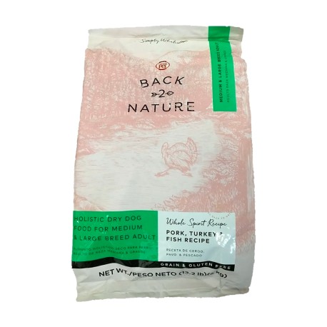 Alimento Back2Nature Adulto Raza Mediana y Grande 6kg