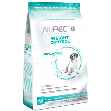 Alimento Nupec Weight Control Razas Medianas y Grandes 8kg