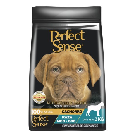 Alimento Perfect Sense Cachorro Raza Mediana y Grande 3kg