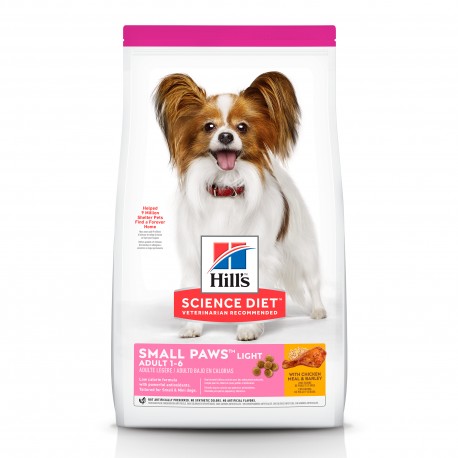 Alimento Hill's Science Diet Adulto Small Paws Light 7kg