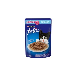 Alimento Felix Sobre Gatitos Pescado 85g