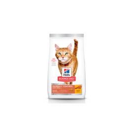 Alimento Hill's Science Diet Adulto Hairball Control Light Para