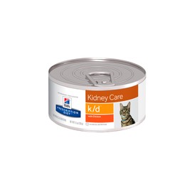 Alimento Hill's Prescription Diet k/d Cuidado del Riñon Para Gato Lata 156g