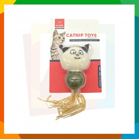 Juguete Esfera Nunbell de Catnip Para Gato