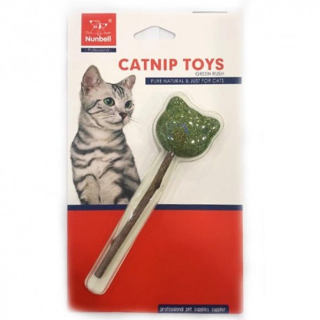 Juguete Paleta Nunbell de Catnip Para Gato