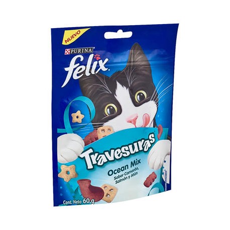 Bocadillos Felix Travesuras Ocean Mix 59g