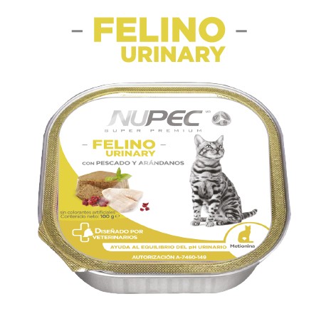 Alimento Nupec Urinary Para Gato Lata 100g