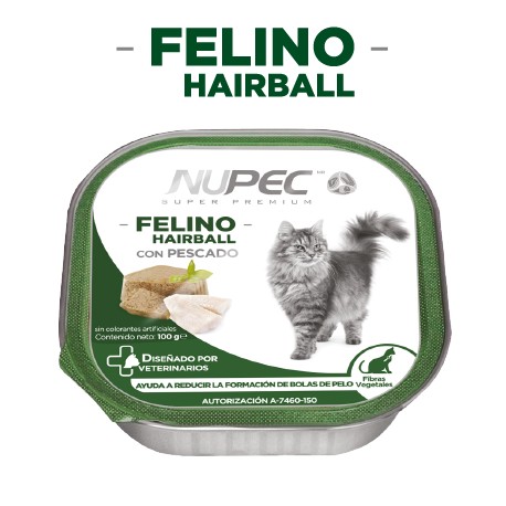 Alimento Nupec Hairball Control Para Gato Lata 100g