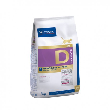 Alimento Virbac Dermatology Support Para Gato 3kg