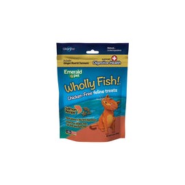 Premio Wholly Fish Sabor Salmón Para Gato 85g