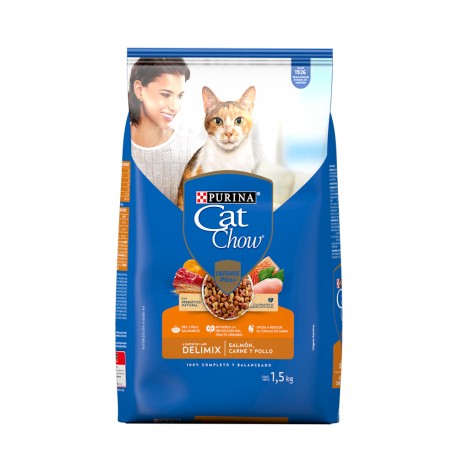 Alimento Cat Chow Delimix Para Gato 1.5kg