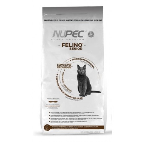 Alimento Nupec Senior Para Gato 1.5kg