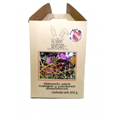 Heno De Avena Y Alfalfa con Mezcla De 9 Flores 1.