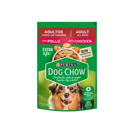 Alimento Dog Chow Para Perro Adulto Sabor Pollo Sobre 100g