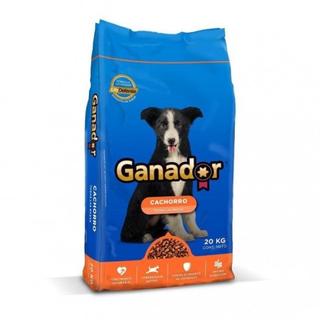 Alimento Ganador Original Cachorro Para Perro 20kg