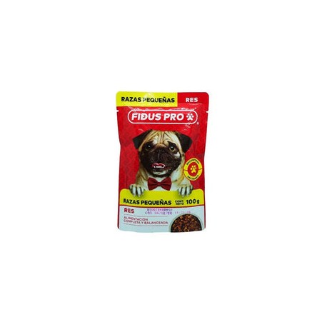 Sobre Fidus Pro De Res Para Perro Razas Pequeñas 100g