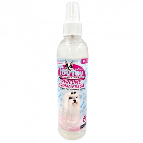 Perfume Tou Tou Aroma Fresa Para Perro 250ml