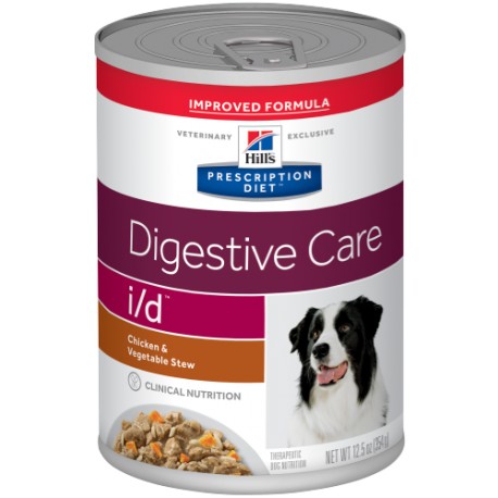 Alimento Hill's Prescription Diet i/d Cuidado Digestivo Estofado Para Perro Lata 370g