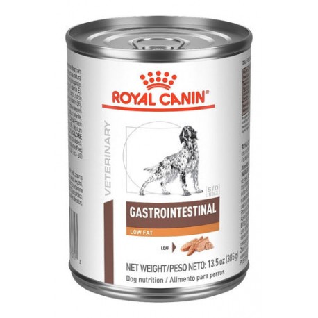 Alimento Royal Canin Gastrointestinal Low Fat Para Perro Lata 385g