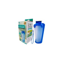 Contenedor Portátil de Alimento y Bebida Para Perro 500ml