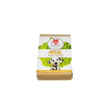 Jabón DoGift Matcha Para Perro 100g