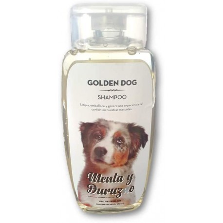 Shampoo Golden Dog Menta y Durazno 250ml