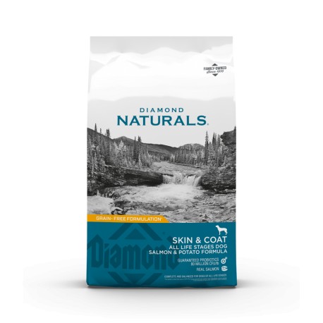 Alimento Diamond Naturals Skin&Coat Para Perro 13.