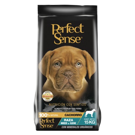 Alimento Perfect Sense Cachorro Raza Mediana y Grande 15kg