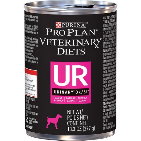 Alimento Pro Plan Veterinary Diets UR Problemas Urinarios Para Perro Lata 377g