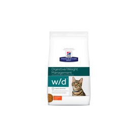 Alimento Hill's Prescription Diet w/d Multi-Beneficios Para Gato 3.9kg