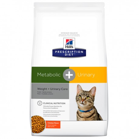 Alimento Hill's Prescription Diet Metabolic + Urinary Para Gato 2.9kg