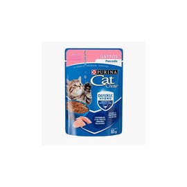 Alimento Cat Chow Para Gatito Sabor Pescado Sobre 85g